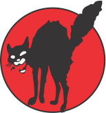 The black cat of the Industrial Workers of the World, also adopted as a symbol by anarcho-syndicalists