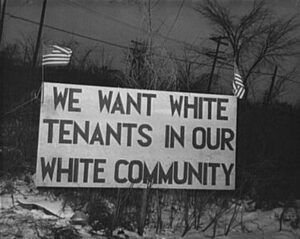 We Want White Tenants in Our White Community
