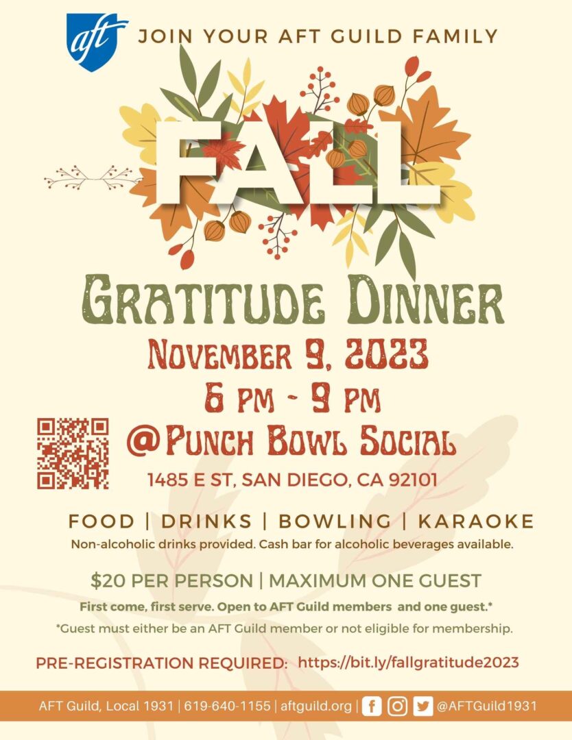 Fall Gratitude Dinner 2023