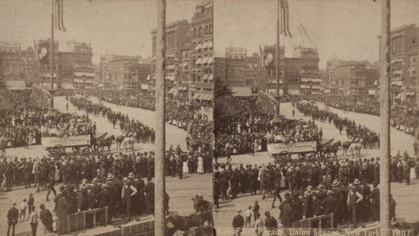 Labor Day New York 1887