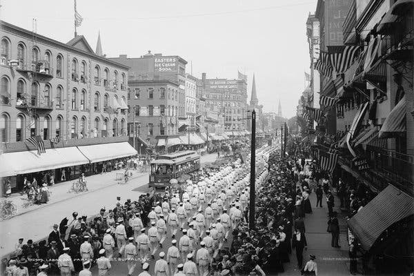 Labor Day in Buffalo in 1900