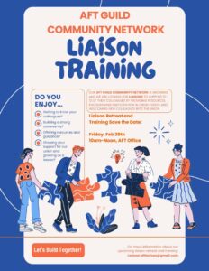 Liaison Training Save the Date