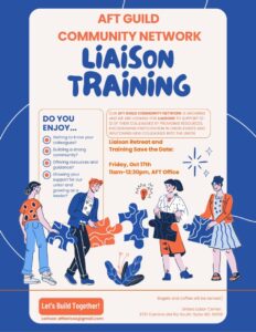 Liaison Training Save the Date