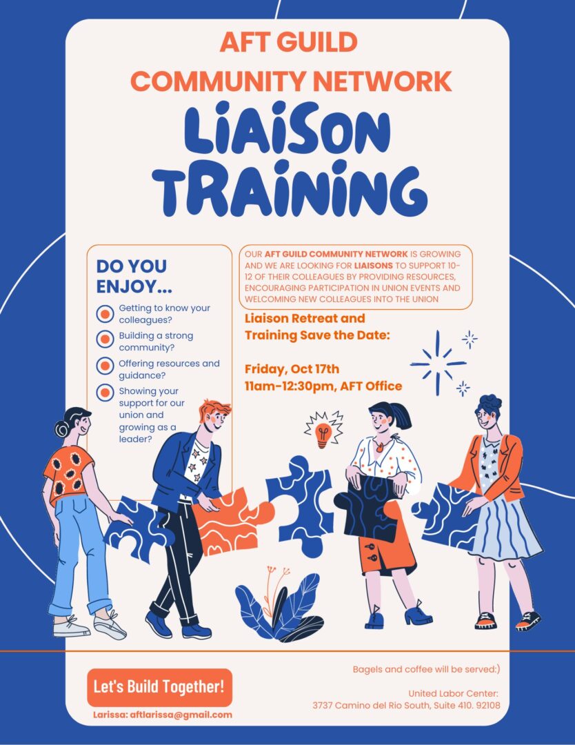 Liaison Training Save the Date