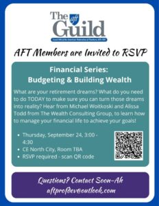 Budgeting and Wealth flier