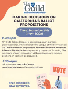 Making Decisions on California's Ballot Props